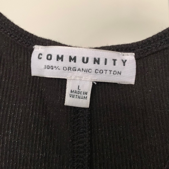 Aritzia Community Kopic Dress Black Racerback - Picture 4 of 10